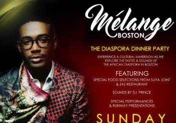 Melange Boston: The Diaspora Dinner – Sunday, April 28, 2019